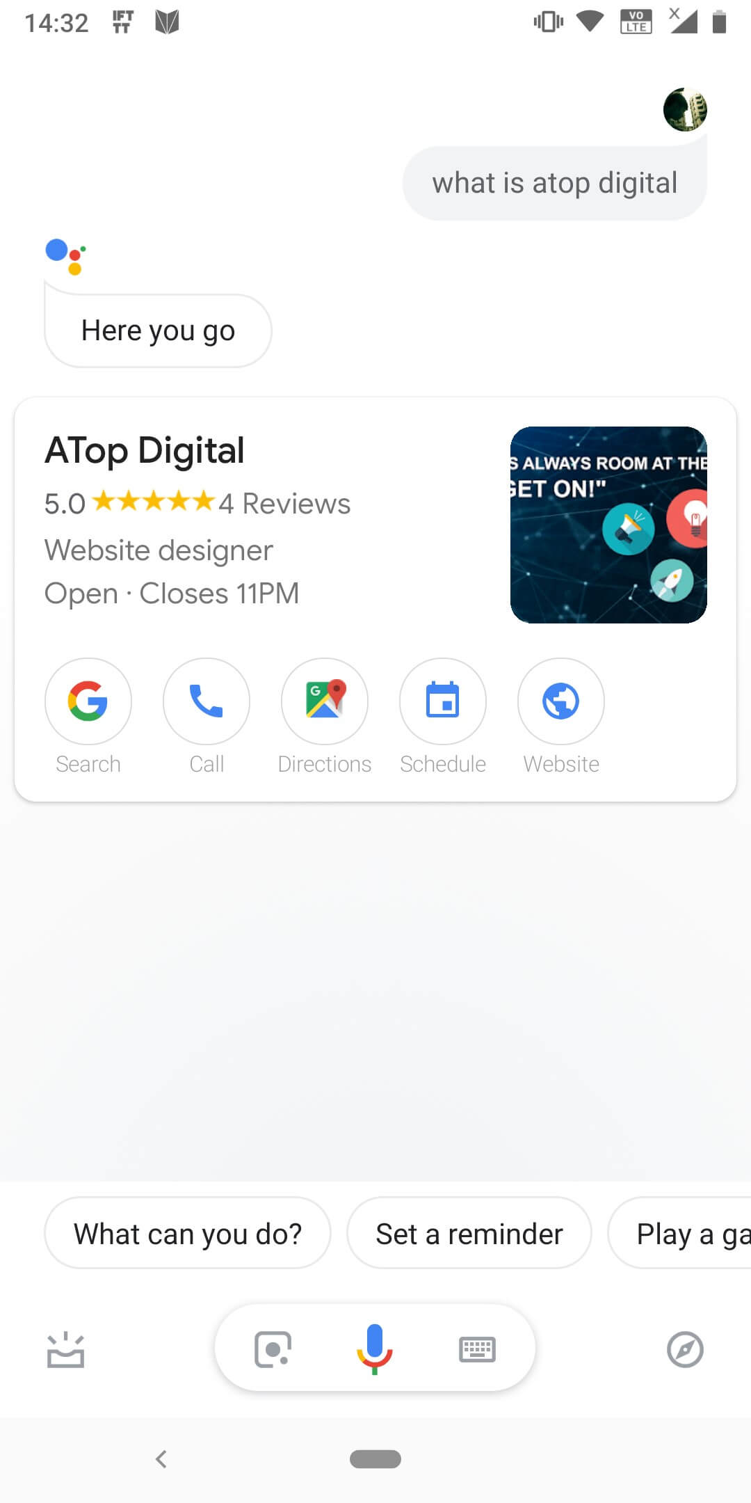 get your google my business listing in place.